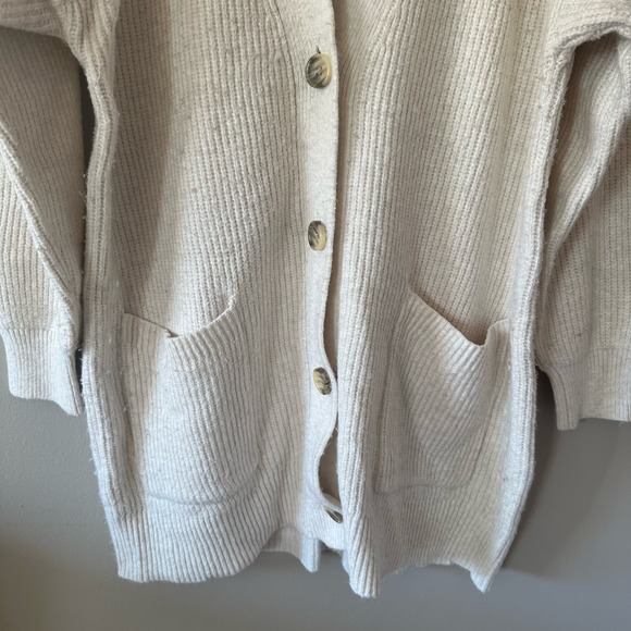Cozy Cream Cardigan Sweater - Picture 7 of 7